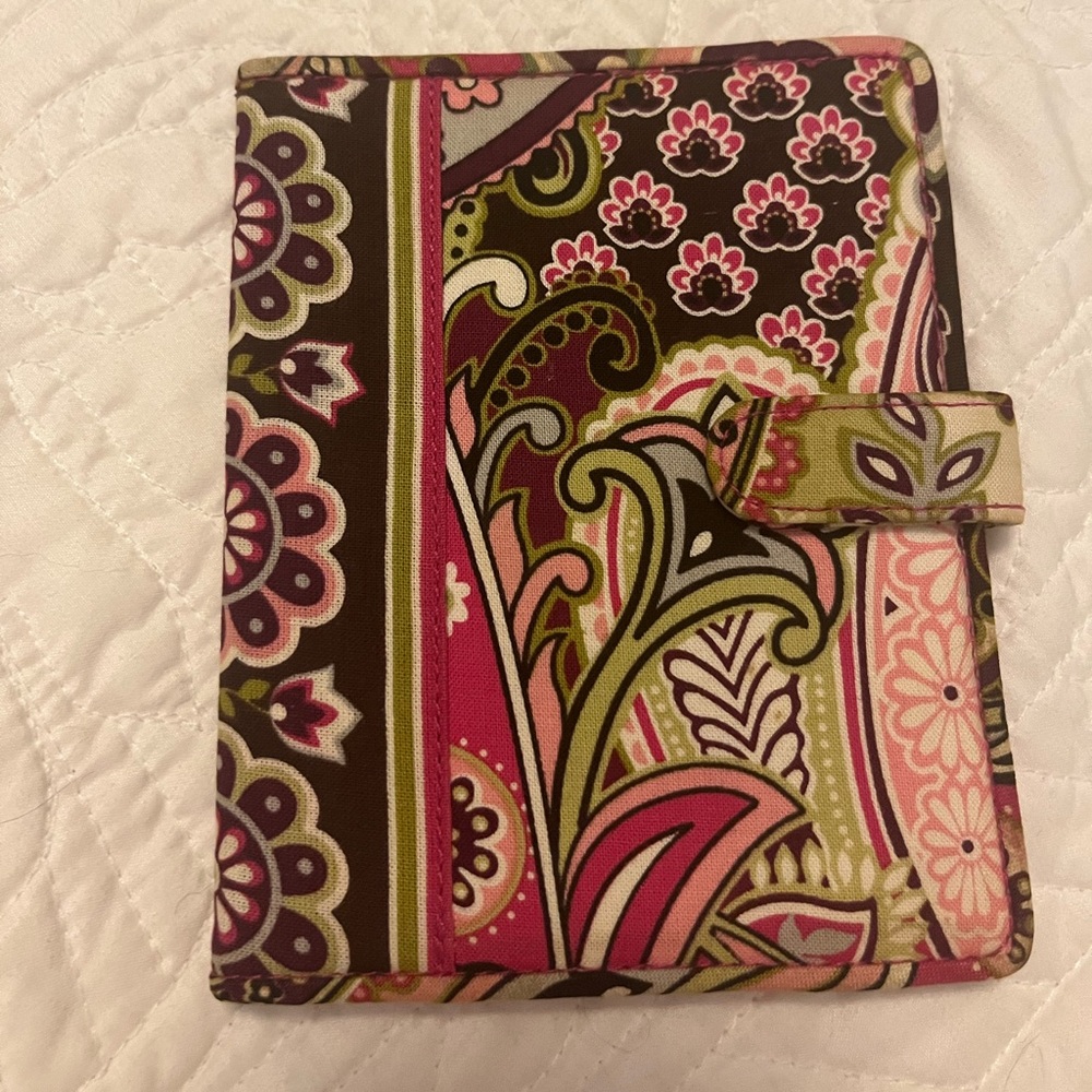 Vera Bradley Very Berry Paisley Passport Holder